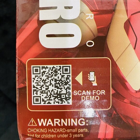 Iron Man Dancing Robot Action Figure Toy Red Light Music - Picture 3 of 5